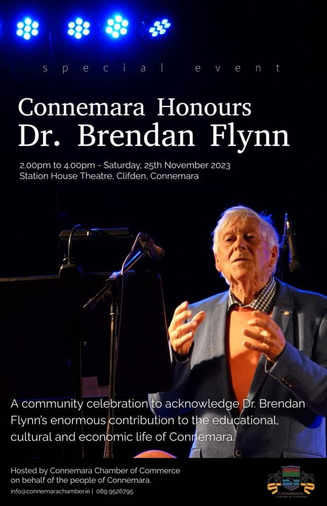 Connemara Honours Dr. Brendan Flynn