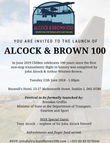 National Press Launch – Alcock and Brown 100 Festival