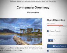 Online petition gaining momentum for completion of Connemara Greenway